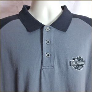 Harley-Davidson 2XLarge Embroidered Polo Shirt